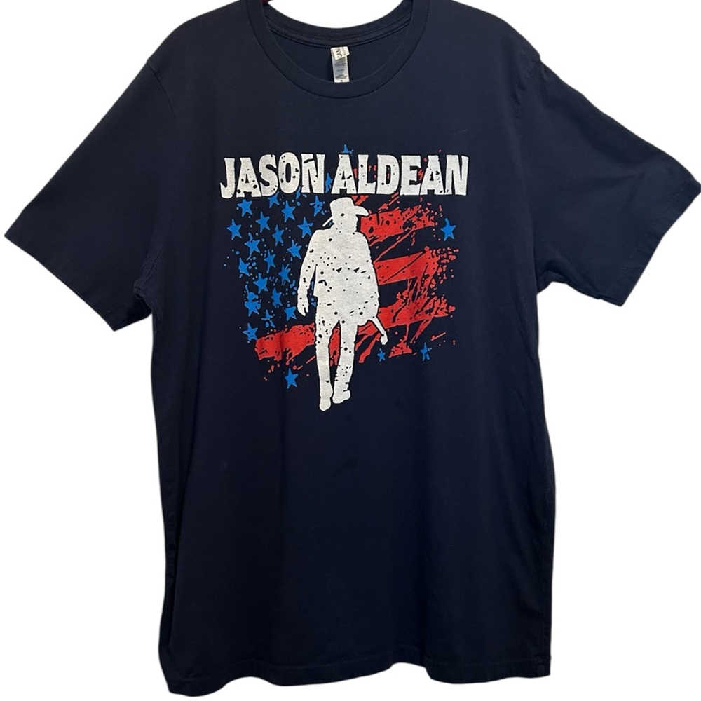 Jason Aldean Country Western Graphic Music Tee XL
